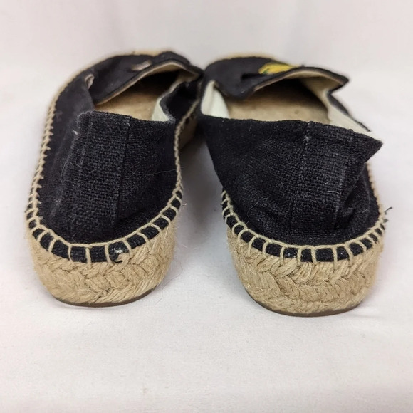 SOLUDOS ESPADRILLE 8 Cheers Champagne Bottle Glass Flats Shoes Slip On Fun Party - Picture 12 of 15